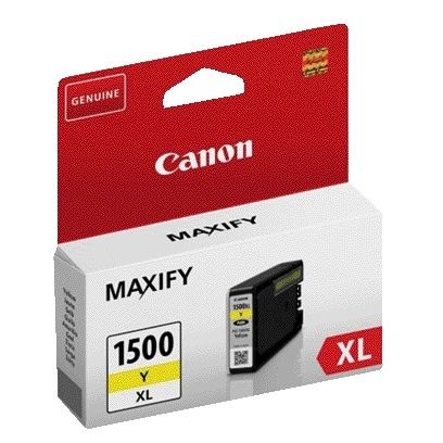 Canon - Cartouche d'encre PGI-1500XL jaune