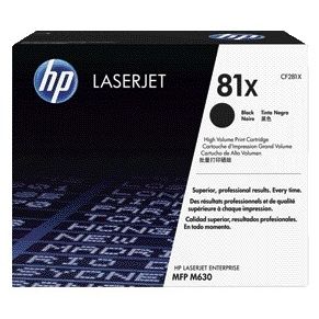 HP - Toner 81X, 25 000 pages, OEM CF281X, noir
