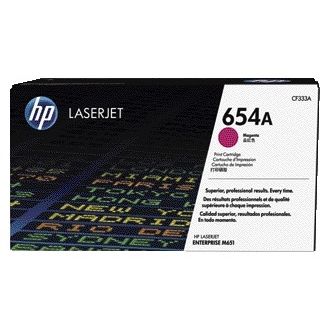 HP - Cartouche toner cf333a 654a rouge