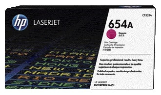 HP - Cartouche toner cf333a 654a rouge