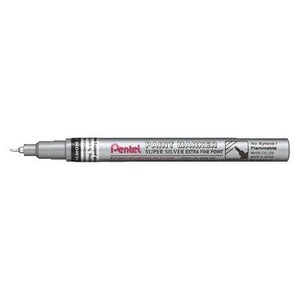Pentel - Filzstift mfp10 rund 0,7mm silber
