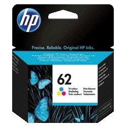HP -  62 originele drie-kleuren inktcartridge