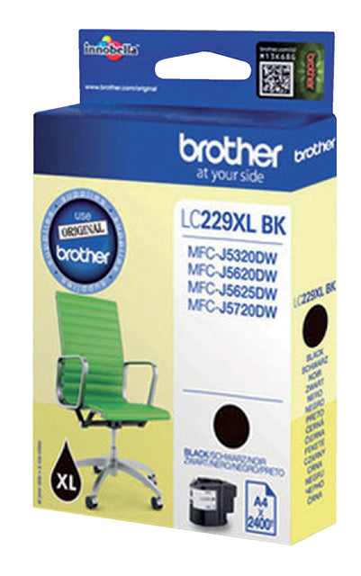 Brother - Inktcartridge brother lc-229xlbk zwart