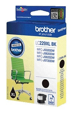 Brother - Cartouche d'encre LC-229XLBK noire