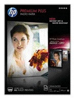 HP - Plus papier photo ft A4, 300 g, paquet de 20 feuilles, semi-brillant