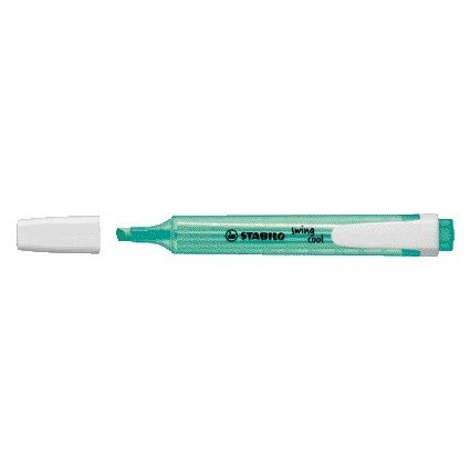 Stabilo -  swing cool, smalle markeerstift, turquoise, per stuk
