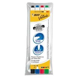 Bic - Whiteboardmarker 1721 rund f sortiert | 12 Stück
