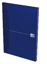 Oxford - Carnet Essentials A4 ligne 192 pages 80gr bleu | 5 pièces