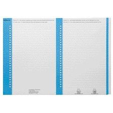 Elba - Bande cavalière n°8 138x6mm latérale bleu 10 feuilles