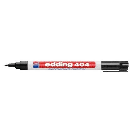 Edding - Feutre 404 rond 0,75mm noir | 10 pièces