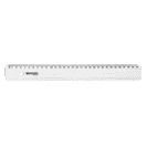 Westcott - Règle de base en plastique 30cm transparente