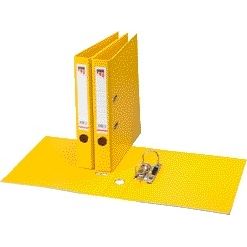 Quantore -  Ordner a4 50mm pp geel | 10 stuks