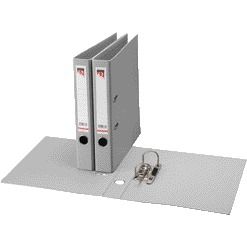 Quantore - Ordner A4 50mm PP grau