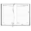 Quantore - Agenda de bureau 2026 court 1 jour/1 page noir