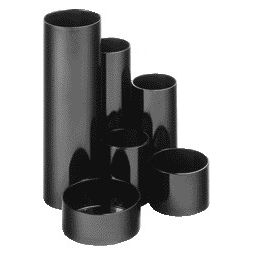 Maul - Trousse Tubo noir 6 compartiments Ø150x125mm