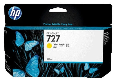 HP - Cartouche d'encre b3p21a 727 jaune