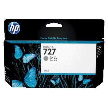 HP - Ink cartridge b3p24a 727 gray