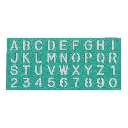 Linex - Modèle lettre majuscules/lettres/chiffres 30mm
