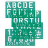 Linex - Modèle lettre majuscules/lettres/chiffres 50mm