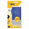 BIC - Stylo bille M10 moyen bleu blister de 10+4 offert