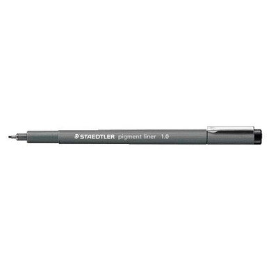 Staedtler - Fineliner Pigment 308 noir 1.0mm | 10 pièces