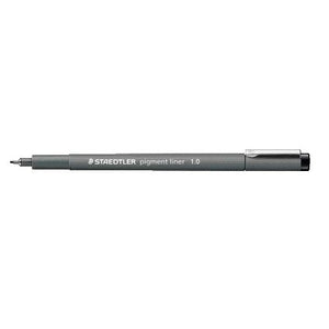 Staedtler - Fineliner Pigment 308 noir 1.0mm | 10 pièces