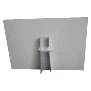 Quantore - Support carton mousse A3 178X190mm blanc