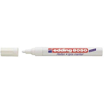 Edding -  Viltstift  8050 banden rond 2-4mm wit
