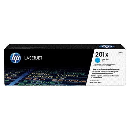 HP - Cartouche toner cf401x 201x bleu