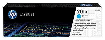 HP - Cartouche toner cf401x 201x bleu
