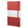Moleskine - Carnet grand format 130x210mm ligne couverture rigide rouge