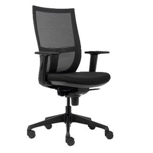 Euroseats -  Bureaustoel  curve 001 zwart