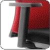 Euroseats - Sièges avec accoudoirs Canillo 010 réglables lot de 2 pièces