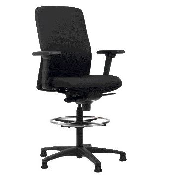 Euroseats - Sièges de comptoir Vigo noir