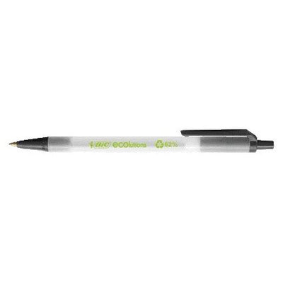 BIC -  Balpen  ecolutions m zwart | 50 stuks