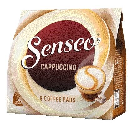 Douwe Egberts - Dosettes de café ou cappuccino 8 pièces