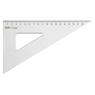 Aristo - Triangle 23620 200mm 30/60 degrés transparent