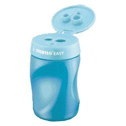 STABILO - Taille-crayon Easy 4502 3 en 1 droitier bleu