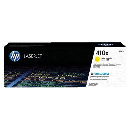 HP -  410X originele high-capacity gele LaserJet tonercartridge