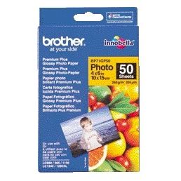 Brother - Papier photo BP-71 10x15cm 260gr brillant 50 feuilles