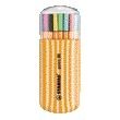 Stabilo -  Fineliner point 88/20 fijn assorti zebra-etui à 20 stuks