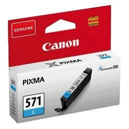 Canon -  Inktcartridge CLI-571 blauw