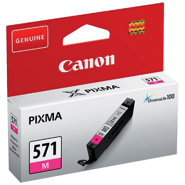 Canon - Inkcartridge CLI -571m, 173 Fotos, OEM 0387C001, Magenta