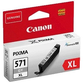 Canon - Cartouche d'encre CLI-571XL grise