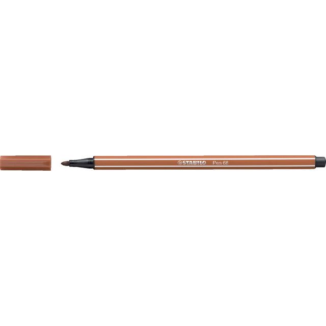 Stabilo - Felt -tip Pen 68/75 M Sienna