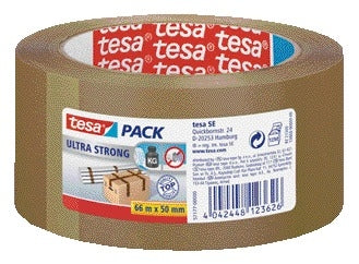 Tesa - Pack d'emballage® Ultra Strong 66mx50mm marron | 6 pièces