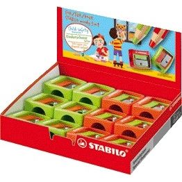 Stabilo - Bleistiftspitzer Woody 4548/12 | 12 Stück