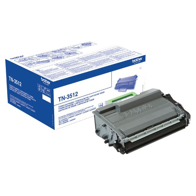 Bruder - Toner, 12.000 Seiten, OEM TN -3512, Schwarz