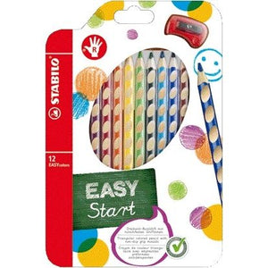 Stabilo -  Kleurpotlood 332 easycolors rh 12st ass | 12 stuks