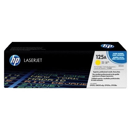 HP - Cartouche toner cb542a 125a jaune